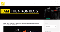 Desktop Screenshot of blog.iamnikon.com